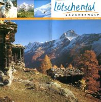 Lötschental, Faltprospekt