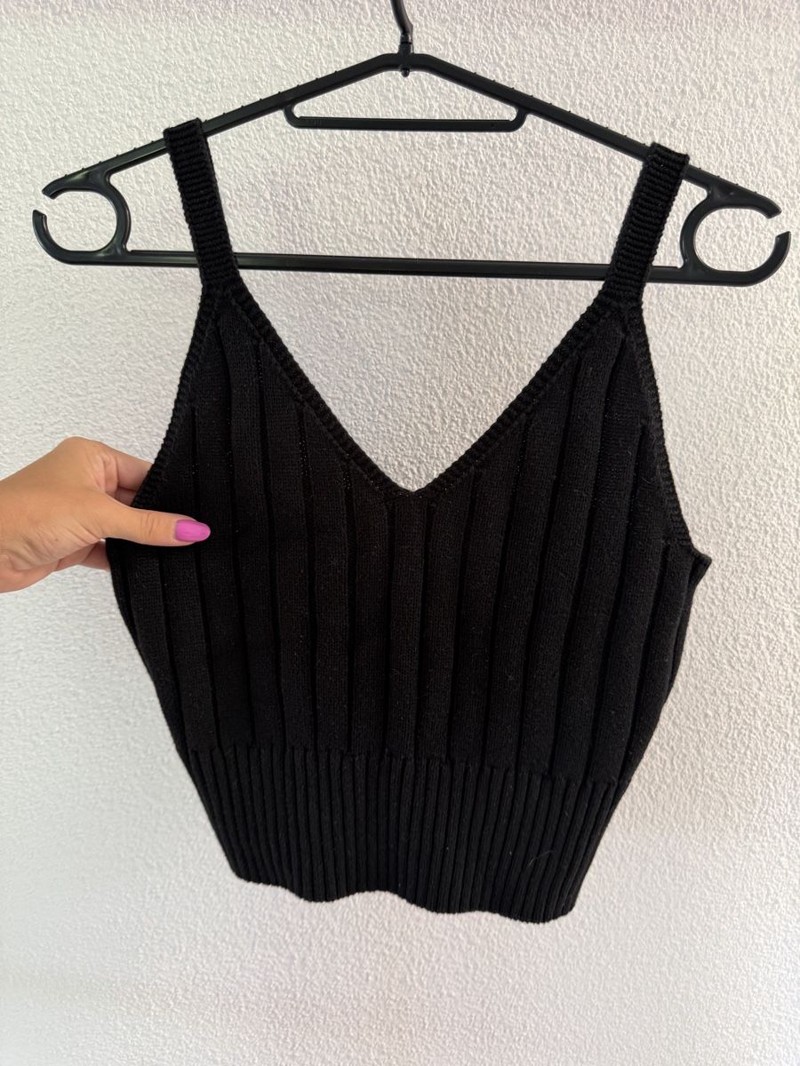 Tops: Black knit top New Look  – Gebraucht aus Gränichen von Domsiiiii