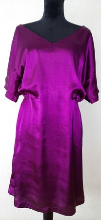 BODYFLIRT Kleid, Gr. 42/44, Lila, Sommerlich & Elegant!