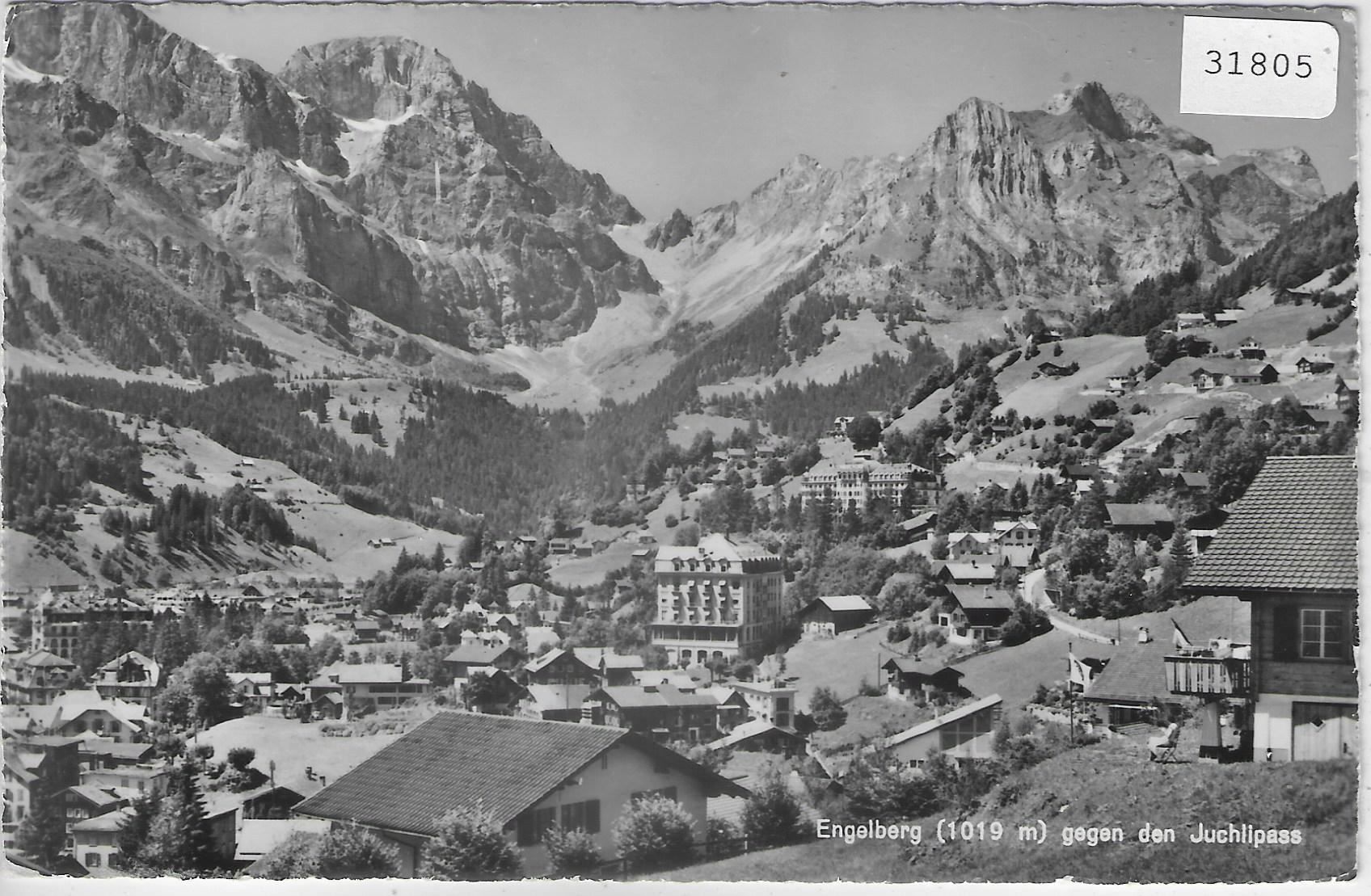 Cartoline postali: Engelberg gegen Juchlipass – Usato da Ettingen venduto da Kartenplanet