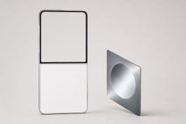 Original Samsung Galaxy Z Flip8 Flipsuit Case mirror mit LED