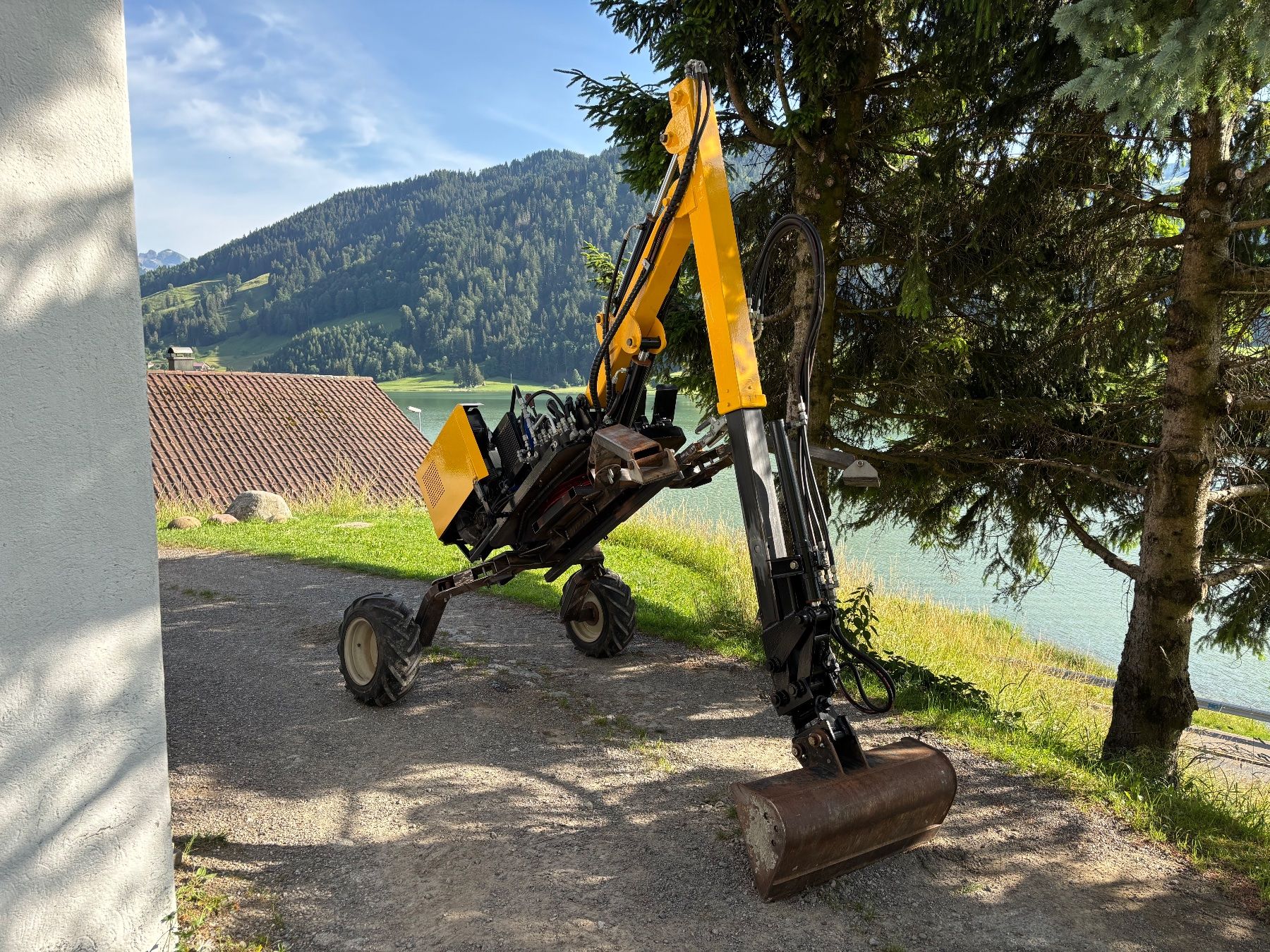 Excavateurs: Schreitbagger Eigenbau Menzi muck – D'occasion à Euthal par gueschtel72 6