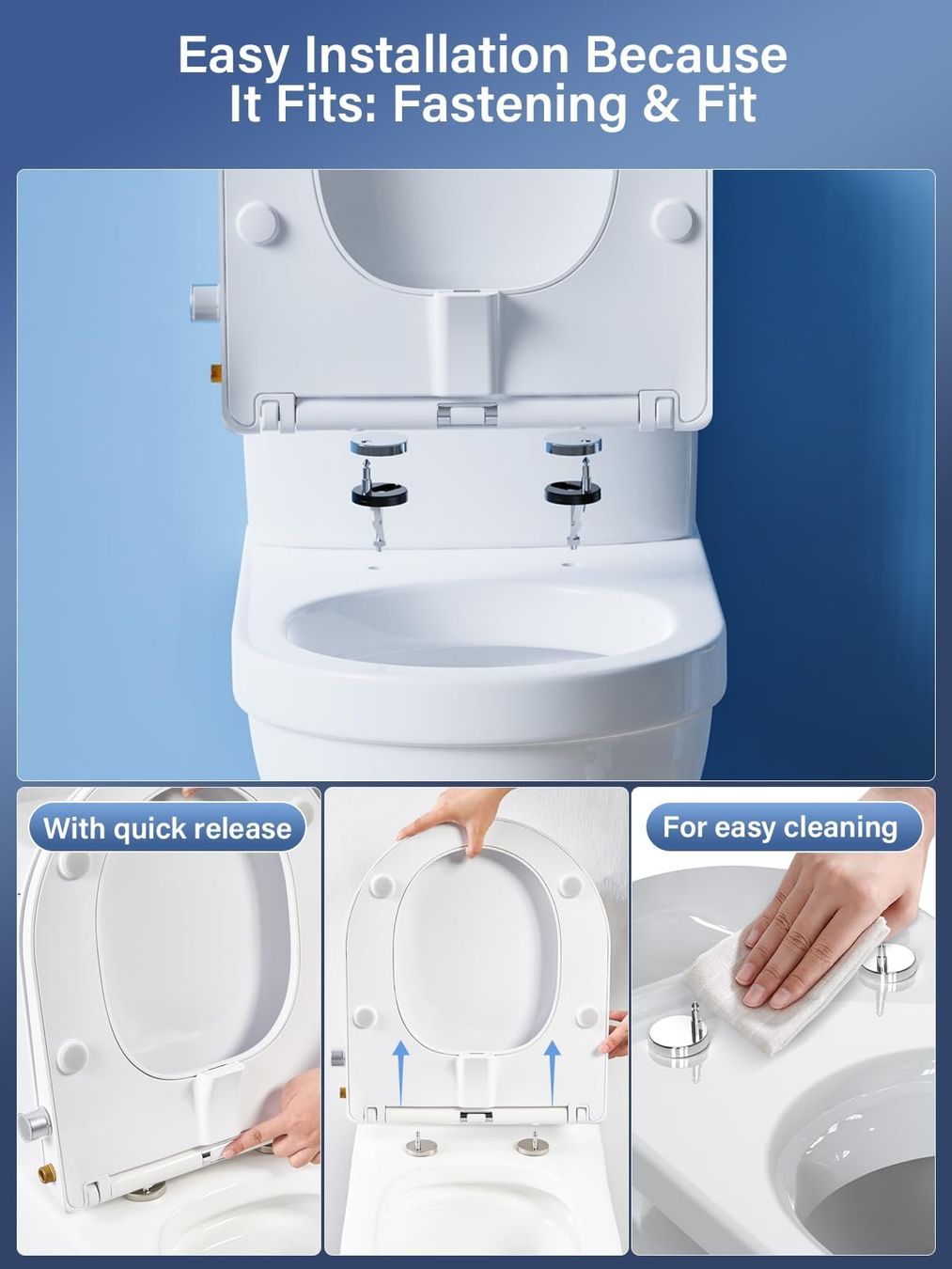 WC: WC Sitz Bidet D Form Absenkautomatik – Neuf avec emballage d'origine à Basel par EchoPeak 2