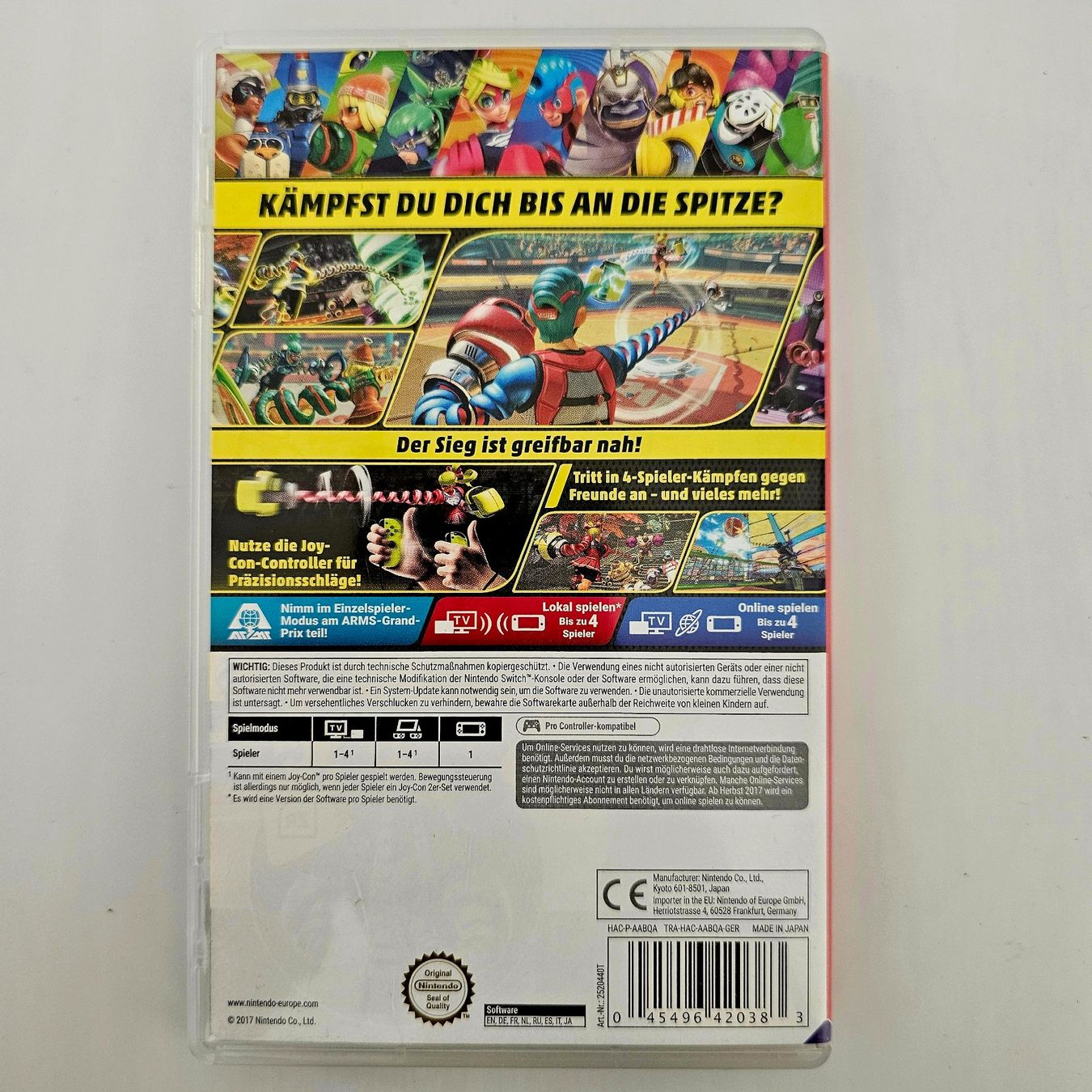 Nintendo Giochi: Arms (Nintendo Switch) – Usato da Holziken venduto da Miglioregamesnmore 1