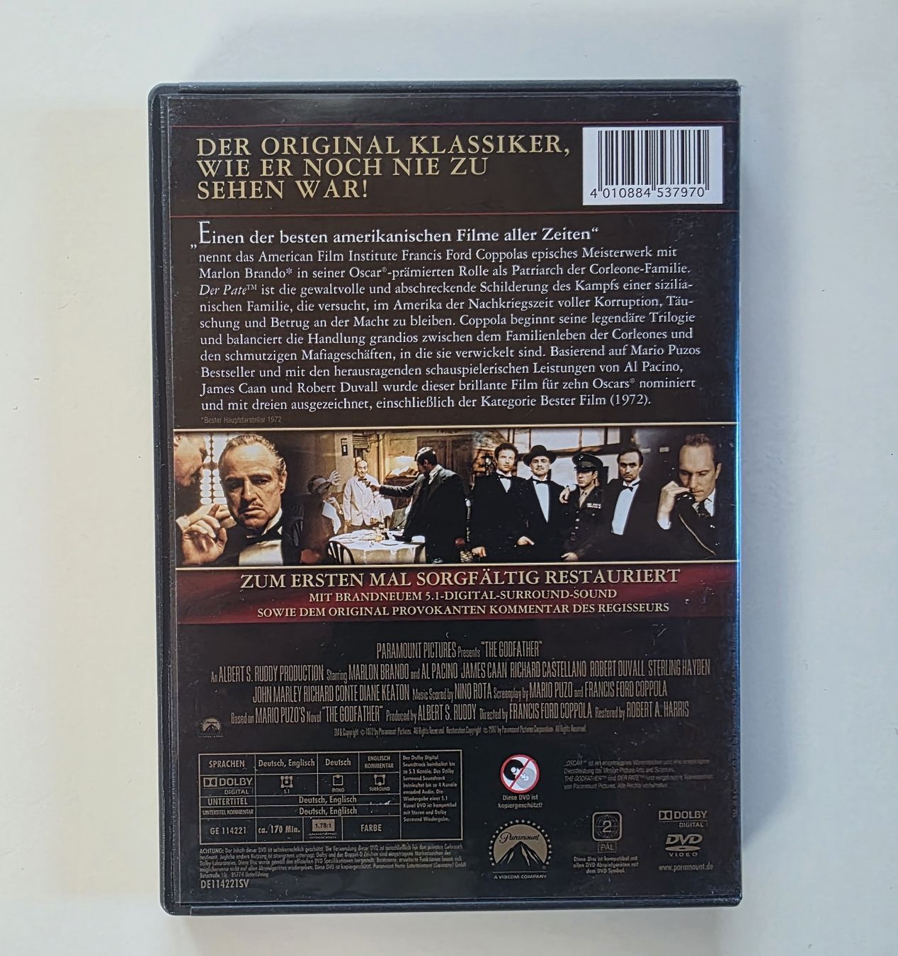 Alle DVDs: DVD Der Pate – Gebraucht aus Spiez von Spacelightning 1
