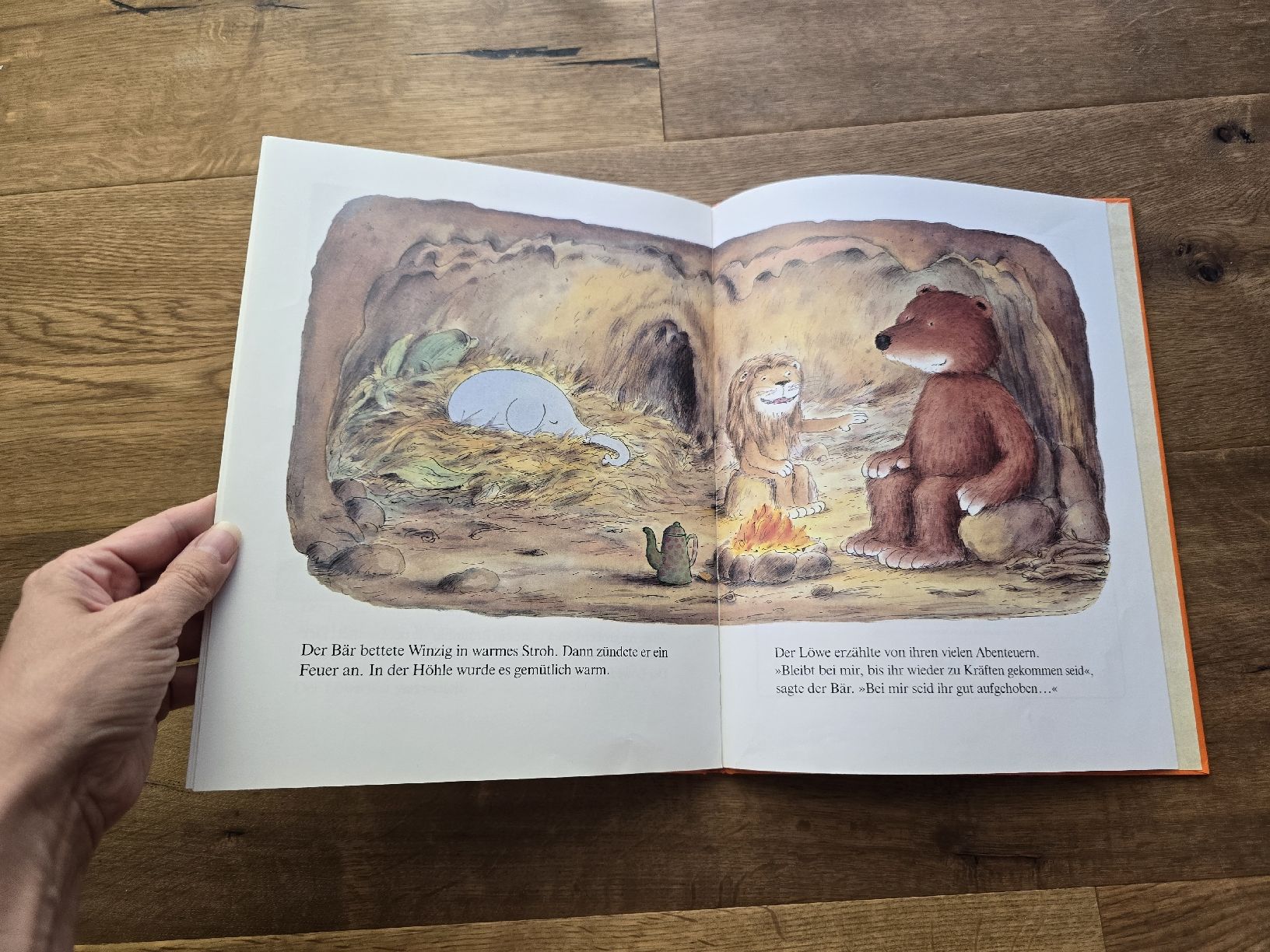 Livres: Kinderbuch Winzig sucht die Elefanten Erwin Moser  – D'occasion à Wittenbach par Tigerlili 5