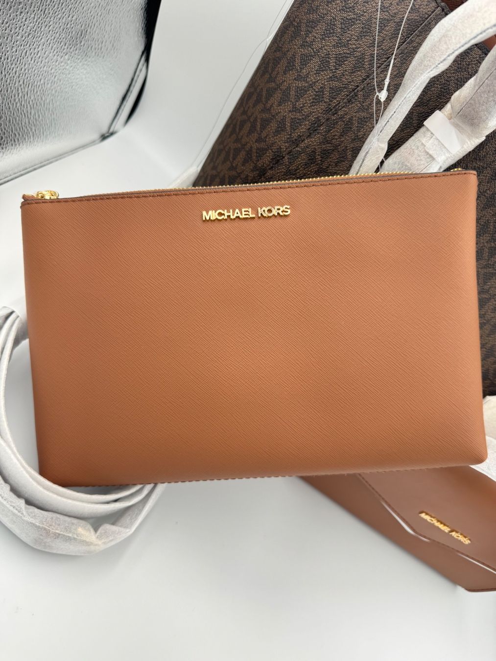 Michael Kors Borse da donna: Michael Kors Tasche 3in1 brown – Nuovo e nell'imballaggio originale da Wiedlisbach venduto da Sistershop 3