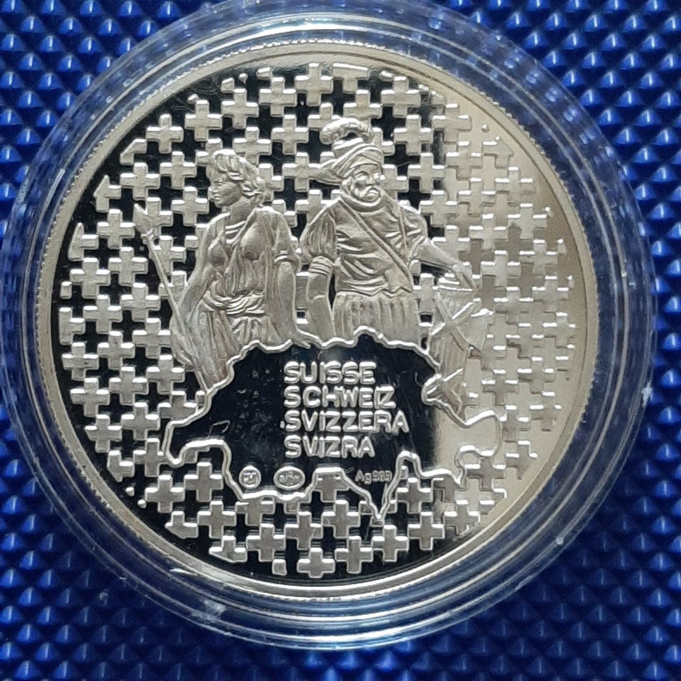 Tutti le monete: 1 Silber Unze 2001 – Usato da Carouge GE venduto da cecob0909 1