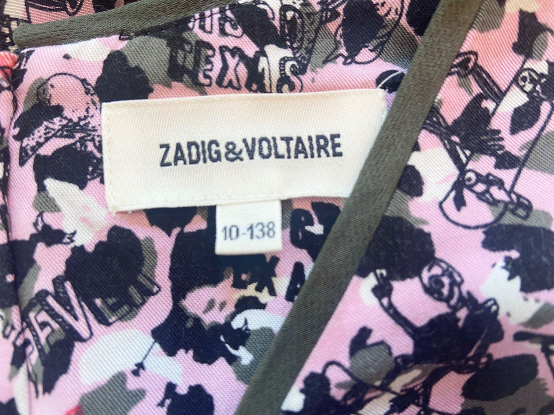 Zadig & Voltaire Vestiti & Gonne: Zadig&Voltaire, Kleid, 134/140, Viskose – Usato da Zürich venduto da Pokimoki_1 1