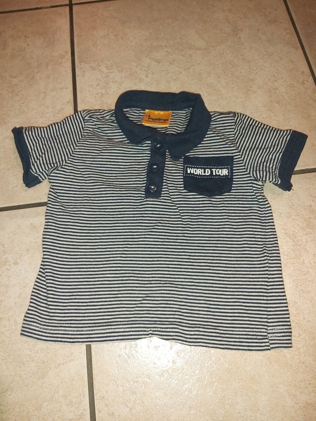 Camicie, T-shirt & Polo: T-shirt blau gestreift Gr.74/80 – Usato da Disentis/Mustér venduto da epa_862v