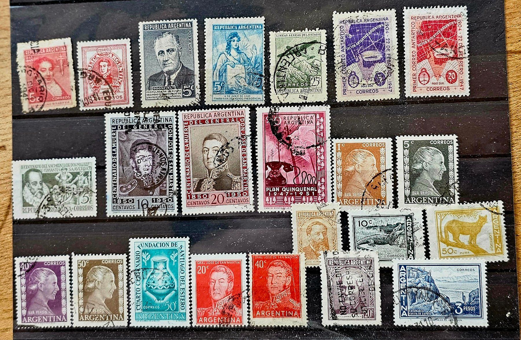Alle Briefmarken: ARGENTINIEN alte Briefmarken – Gebraucht aus Les Valettes von Nuba1