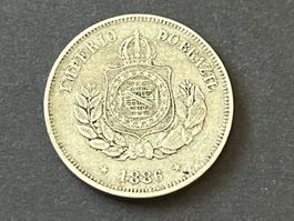 Brasilien 50 Reis 1886  Imperio do Brazil