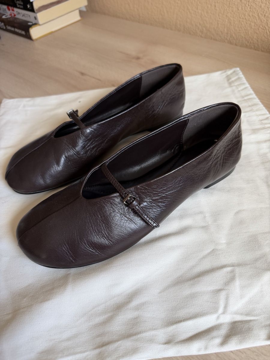 Massimo Dutti Damenschuhe: Massimo Dutti leather flats 39 – Neu (gemäss Beschreibung) aus Puplinge von yav_9r9f 3