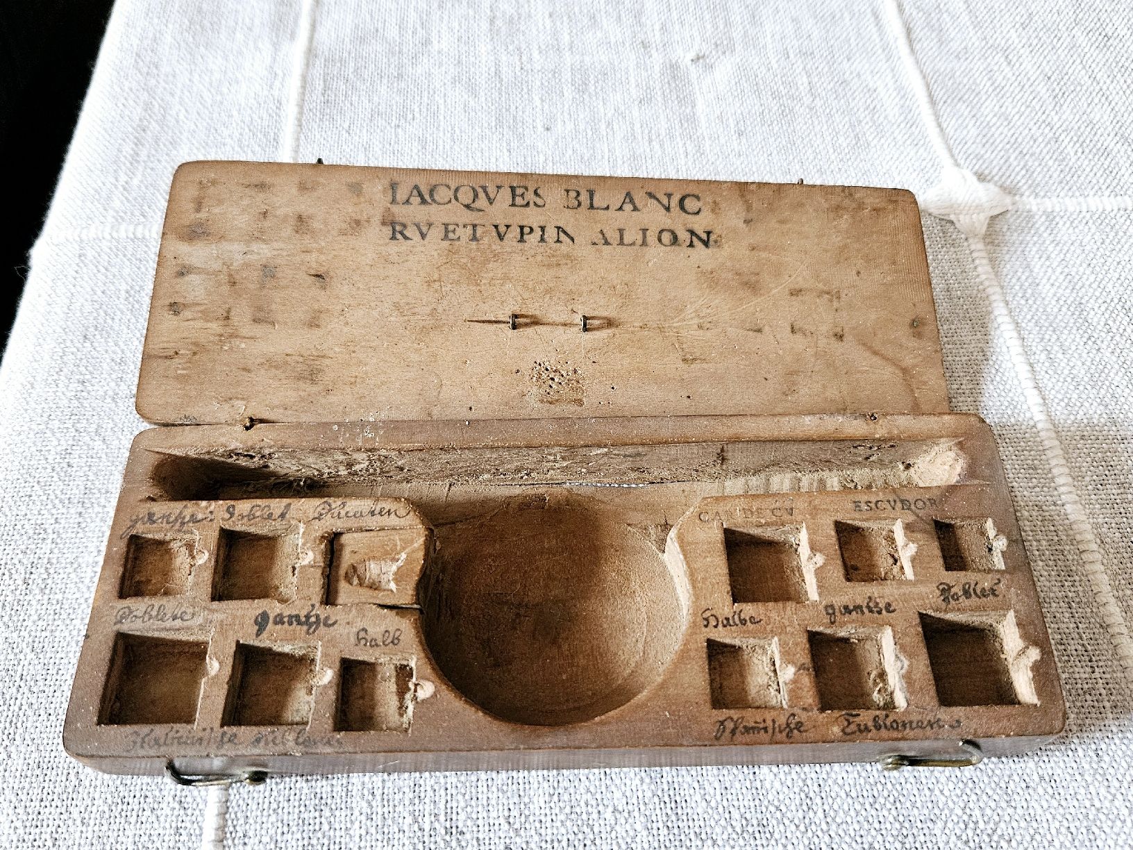 Waagen und Gewichte: Balance du changeur du 17ème siècle – Gebraucht aus la Chaux-de-Fonds von Firenze6 2