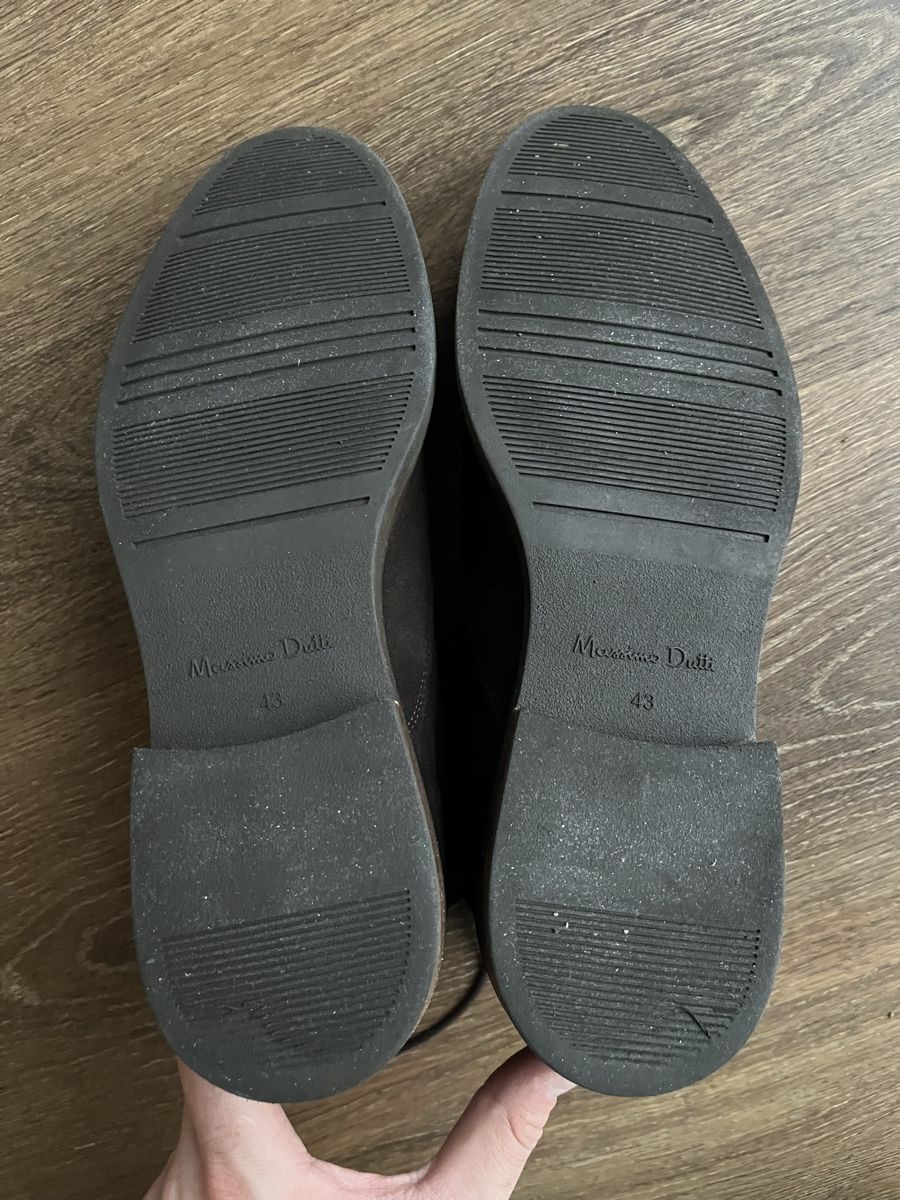 Massimo Dutti Scarpe da uomo: MASSIMO DUTTI Stiefeletten Wildleder braun Gr. 43 – Usato da Winkel venduto da betterade 4