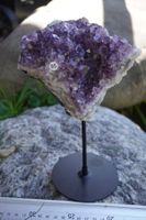 Amethyst-Stufe auf Ständer | Top-Qualität | 24 cm,1.2kg