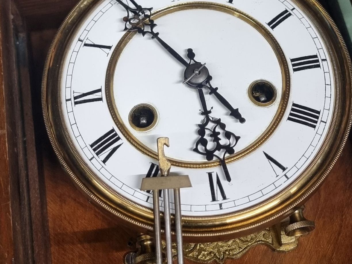 Orologi da terra & Orologi da parete: Antike Wanduhr Wiener Stil – Usato da Zürich venduto da Pinogaudio 4