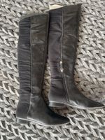 Schicke Overknee GUESS-Stiefel, schwarz, Grösse 38