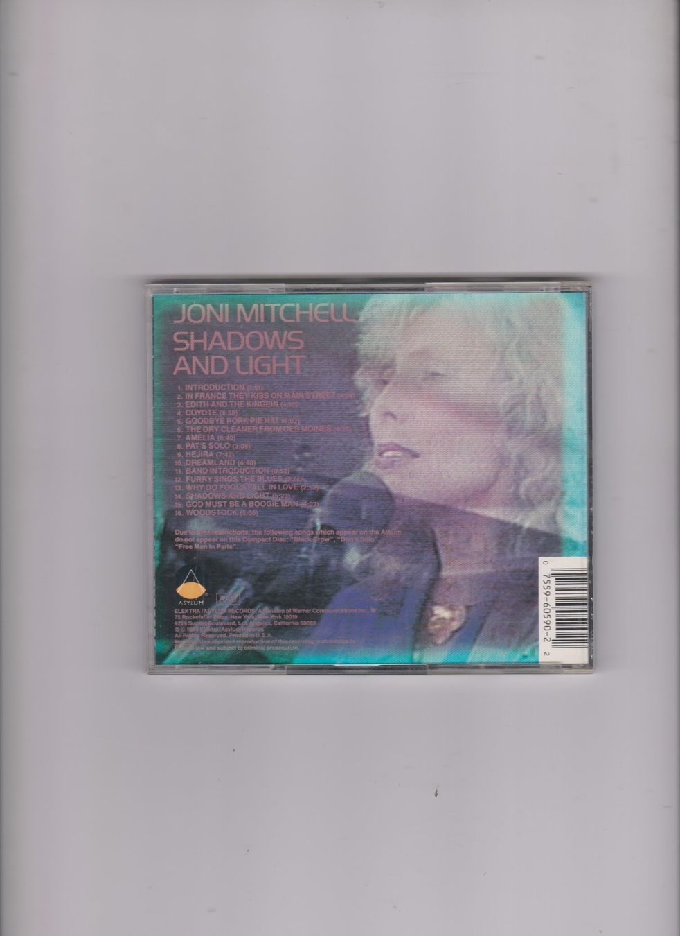 CDs: CD Joni Mitchell Shadows and Light – Gebraucht aus Bex von Canouille 1