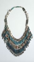 Collier antique imposant style boho ethno Hippie Free People