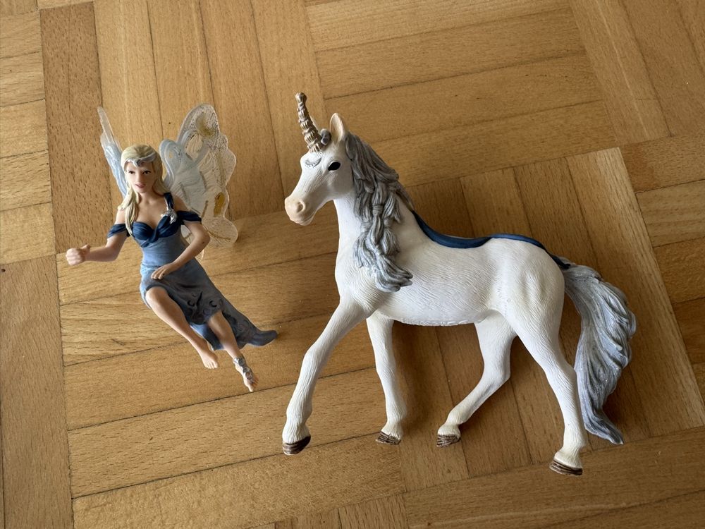 Schleich Spielzeuge: Schleich Einhorn mit Fee – Gebraucht aus Basel von Fungle 1