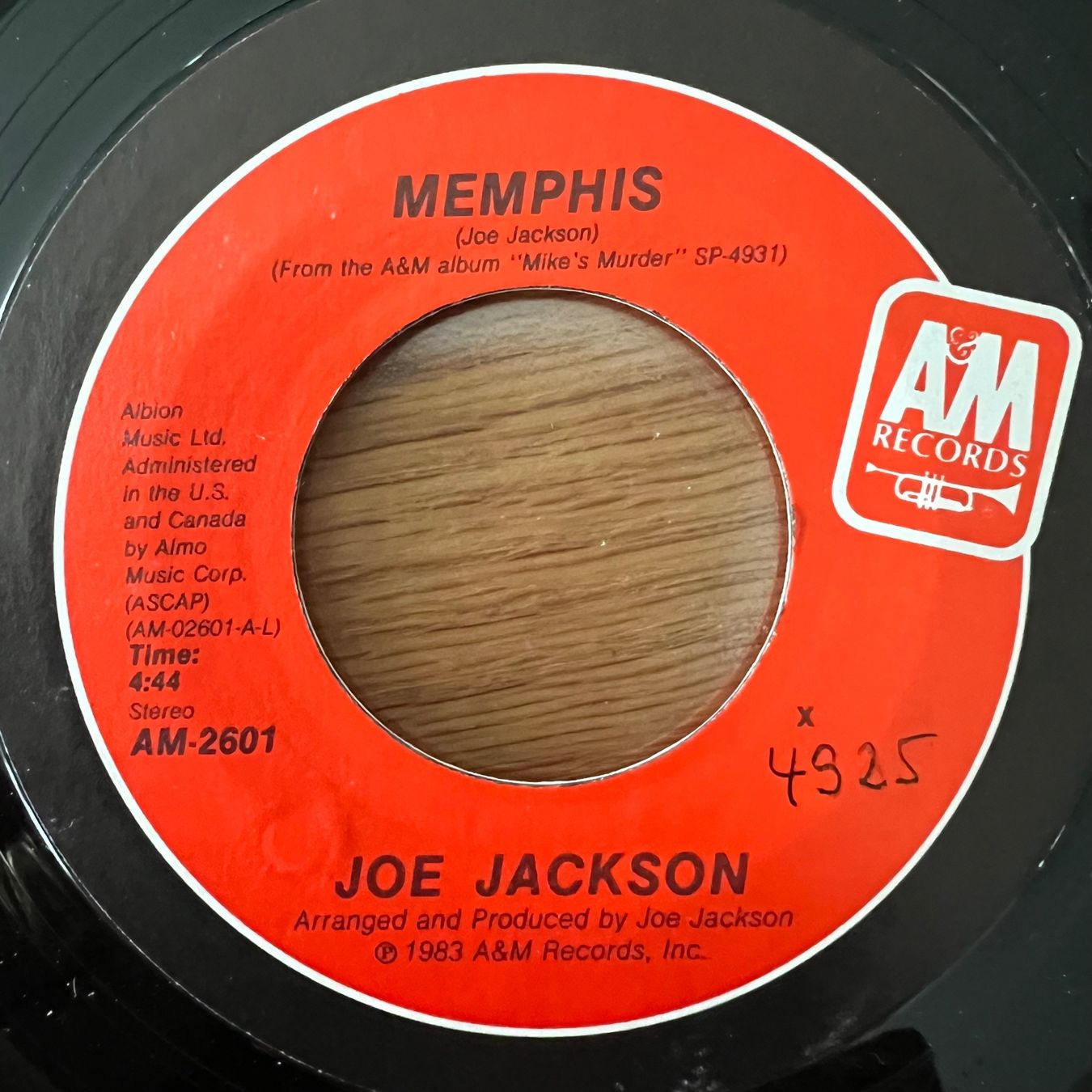 Dischi in vinile: Joe Jackson - Memphis / 1. US-Press. 1983 - TOP – Usato da Gais venduto da soundcave57 1