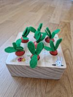 Steckspielzeug für Baby/ Holzspielzeug/ Motorik/ Karotten