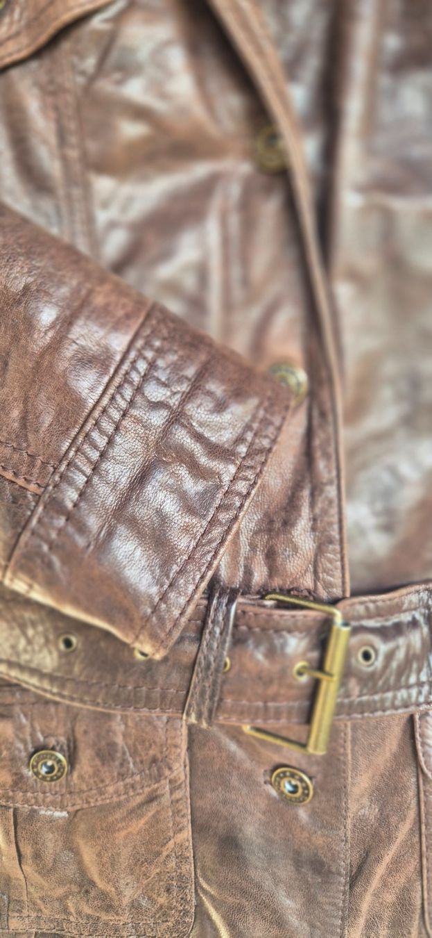 Jacken: Lederjacke braun – Gebraucht aus Worb von Satchmo04 2