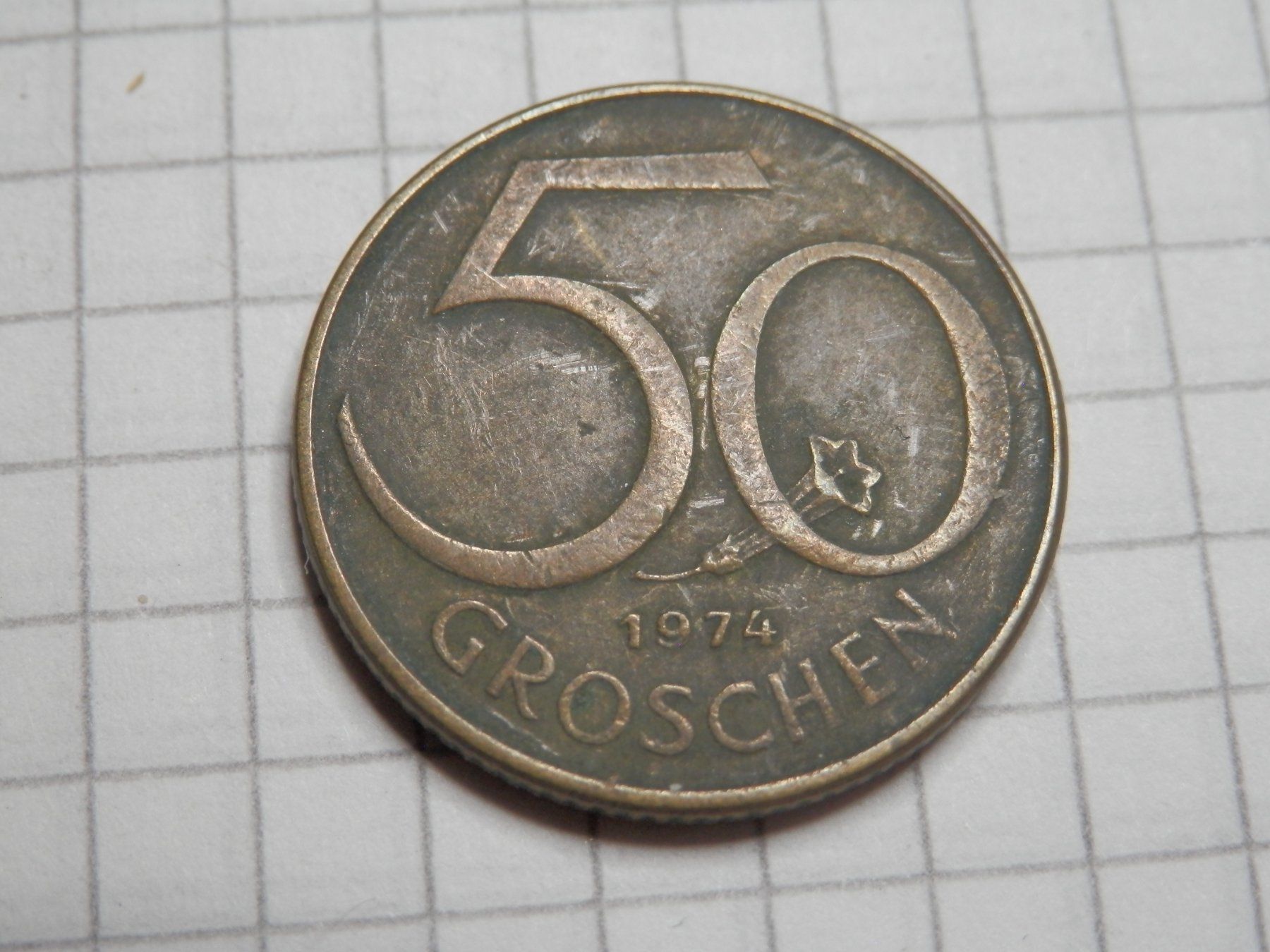 Tutti le monete: Österreich  50 Groschen, 1974 – Usato da Weiach venduto da weiach81