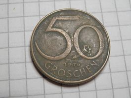 Österreich  50 Groschen, 1974