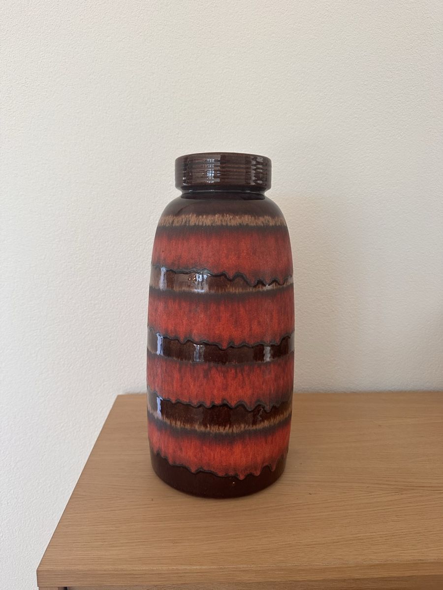 Vasi & Recipienti: Scheurich Vase 60er/70er - Lava – Usato da Winterthur venduto da Glatzco