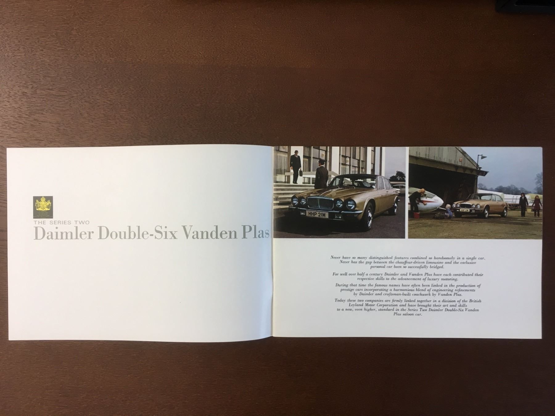 Documents: Prospekt Daimler Double Six van den Plas – Neuf (Voir description) à Safenwil par efclassics 1
