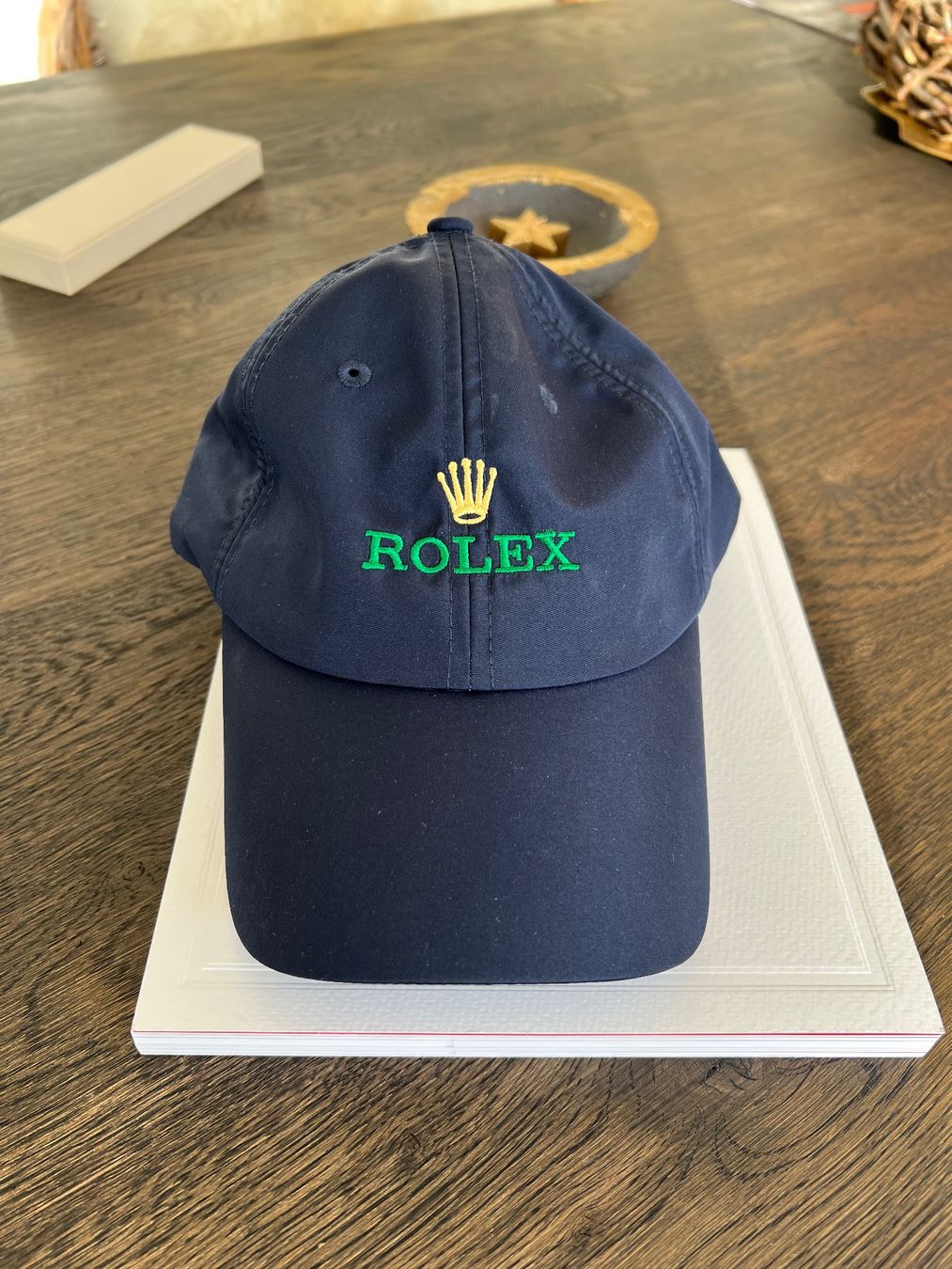 Copricapi, berretti & cappellini: Rolex cap dunkelblau – Nuovo (secondo la descrizione) da Weesen venduto da Elmax1 2