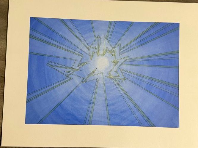 Foto & Immagini: Abstraktes Kunstwerk, Original – Usato da Gunten venduto da starfish3