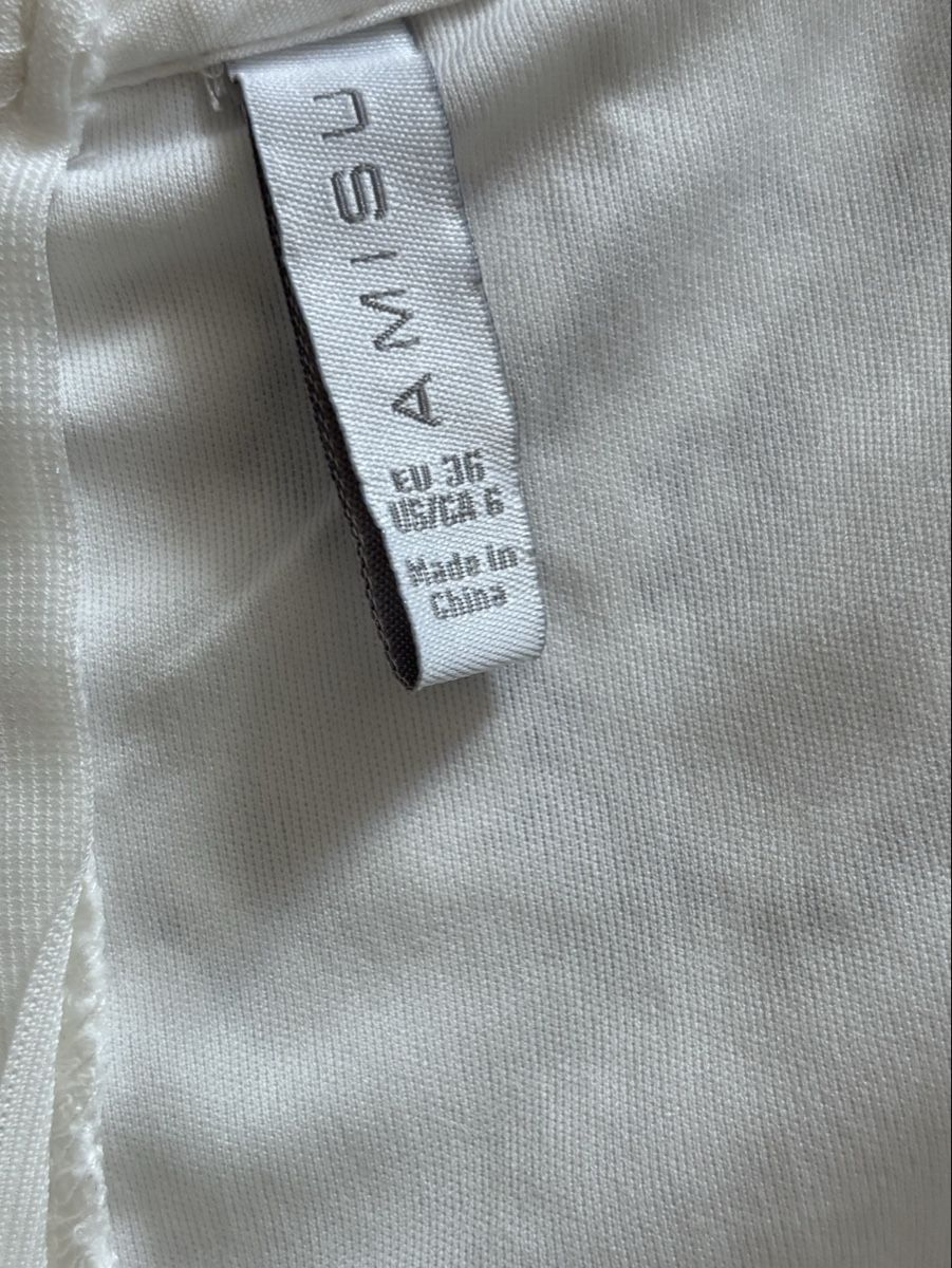 Tute: AMISU Jumpsuit weiss Spitze | Grösse 36 – Usato da Winterthur venduto da art_5l9v 3