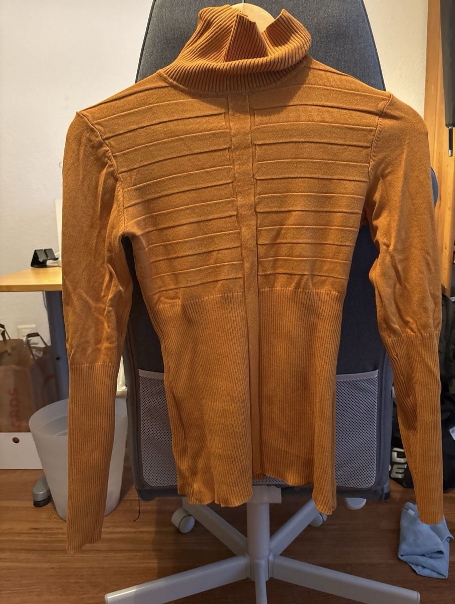 Morgan Maglioni & Felpe: Pull col roulé orange – Usato da Courchapoix venduto da Aal41
