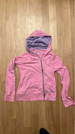 Kinder Hoodie Gr. 152 Rosa Under Armour Leicht Sommer Hoodie