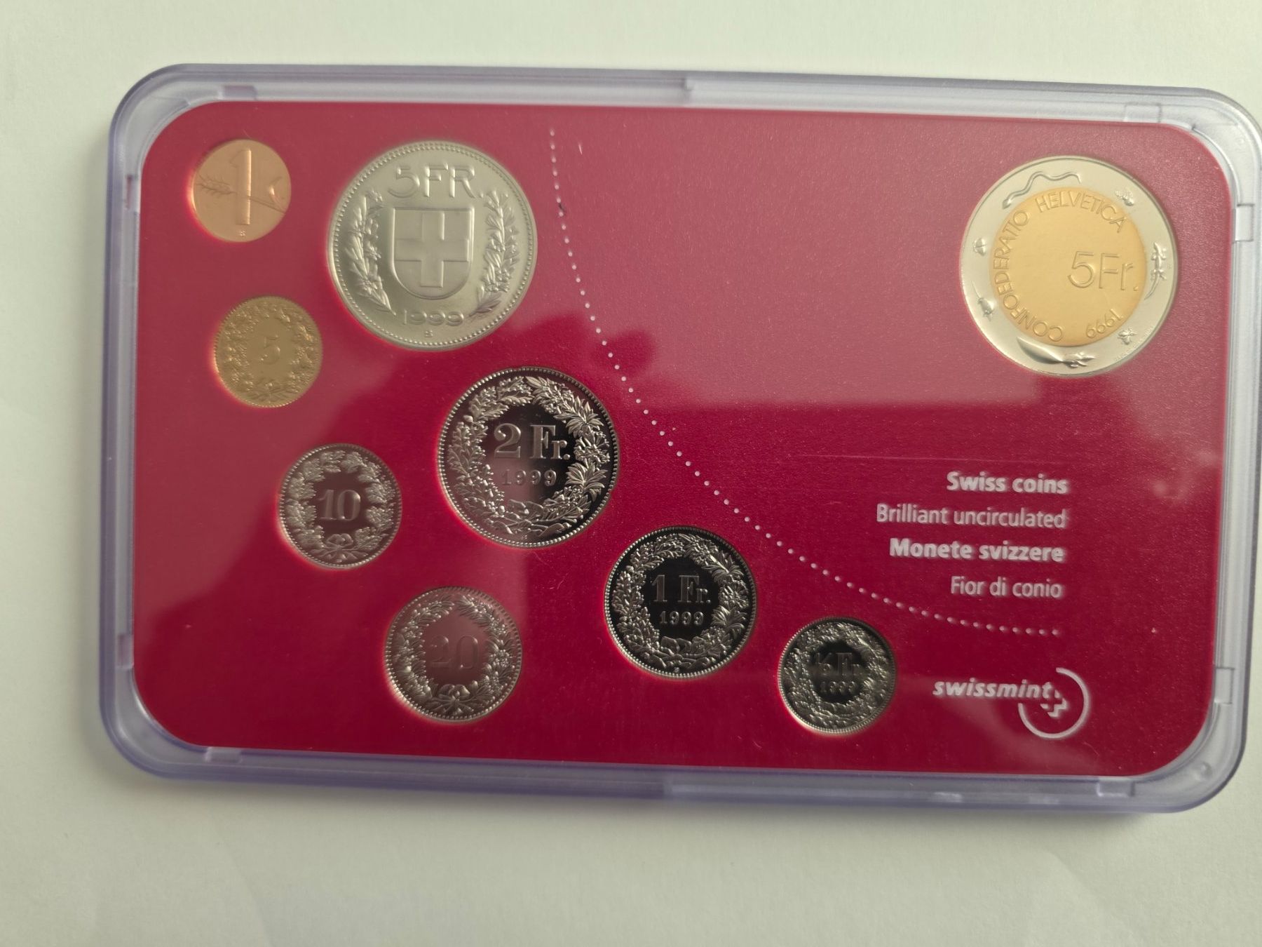 Tutti le monete: Jeux de monnaies 1999 F.d.c. – Nuovo e nell'imballaggio originale da Concise venduto da coolinvest 1