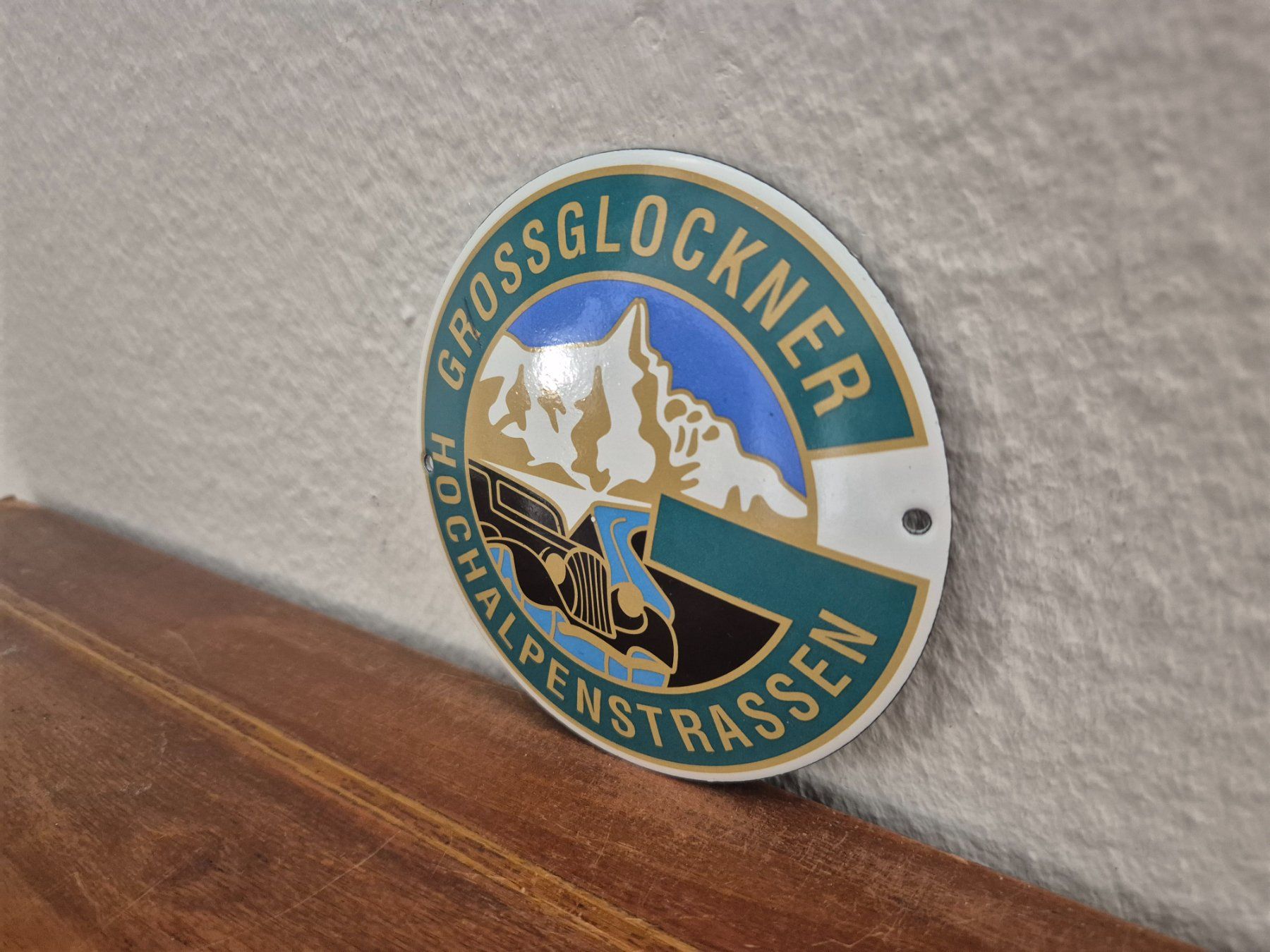 Insegne: Emailschild Grossglockner Alpen Berge Service Emaille Schild – Nuovo (secondo la descrizione) da Schaffhausen venduto da pfanis09 4