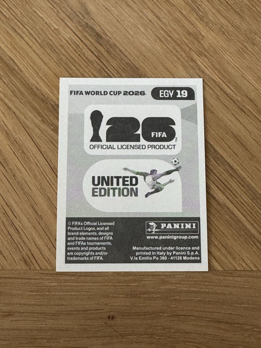 Panini Carte collezionabili: Panini 2026 EGY 19 – Nuovo (secondo la descrizione) da Grand-Lancy venduto da cyr_n5ky 1