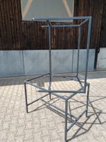 Metallgestell-Rahmen 2 Stk. fuer Tisch/Regal