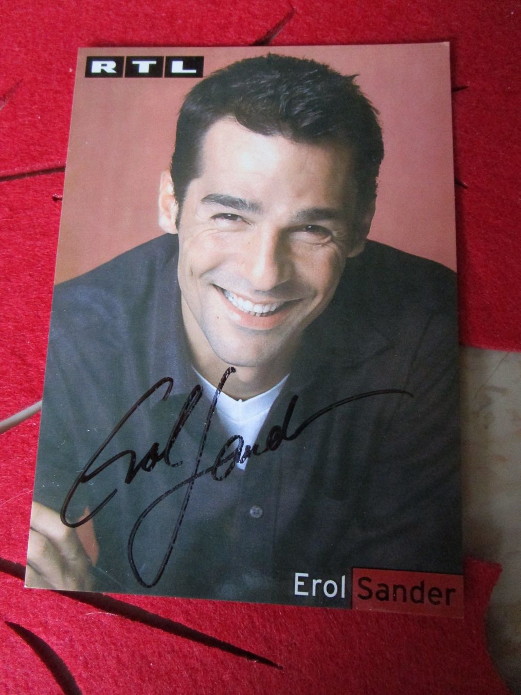 Autographes: EROL SANDERS D/TK SCHAUSPIELER AUTOGRAMM ANTIK – D'occasion à GUTENSWIL par Alpina6