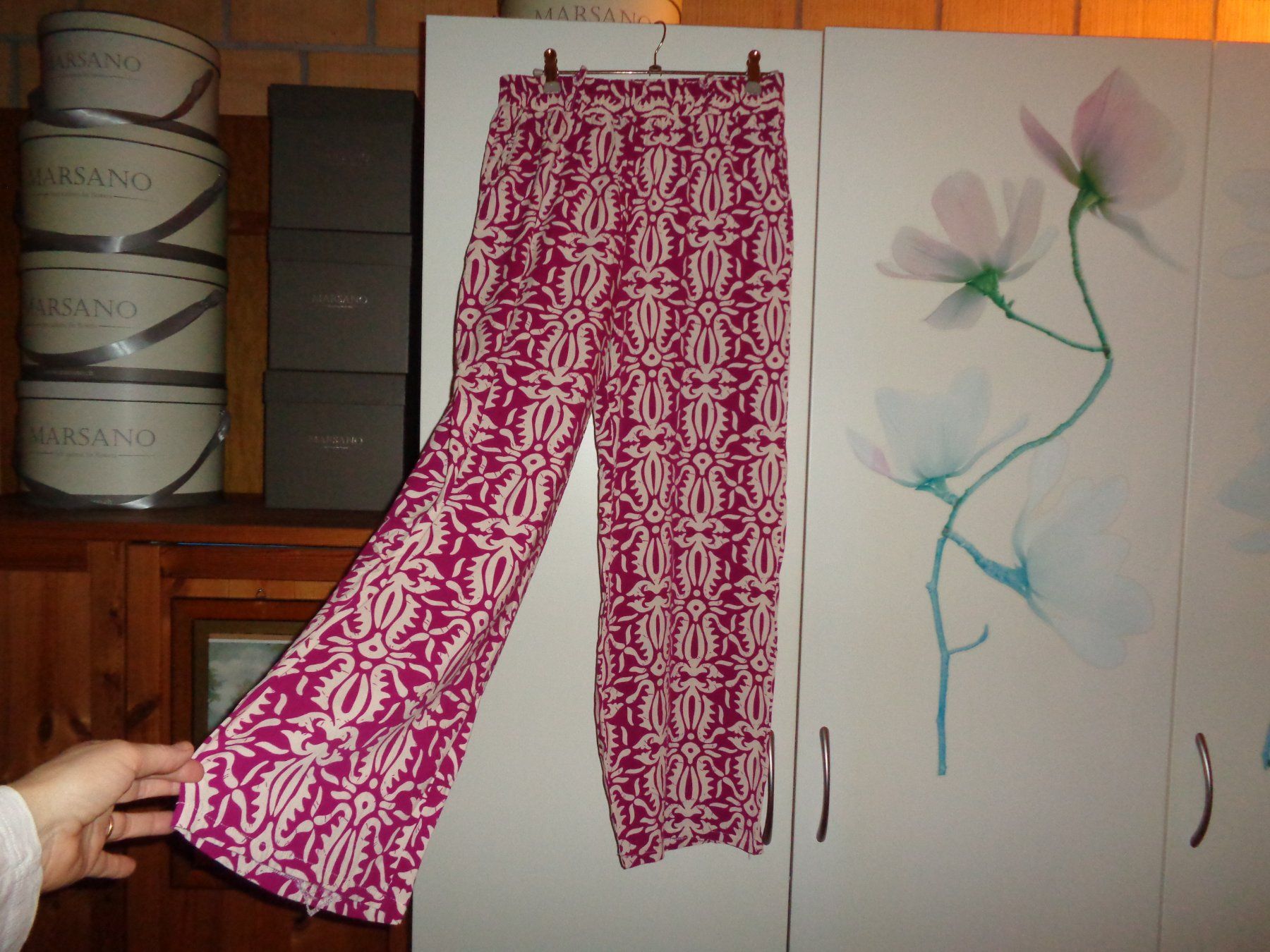 Pantaloni: *** Luftige Sommerhose *** / mit Gurtschlaufen – Usato da Othmarsingen venduto da Leuchtturmlady 1