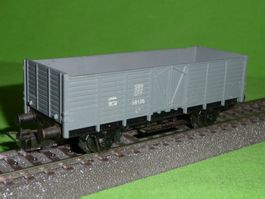 HAG 330.02 SBB Güterwagen L6 Nr 58136 in GRAU, Zustand ok ef