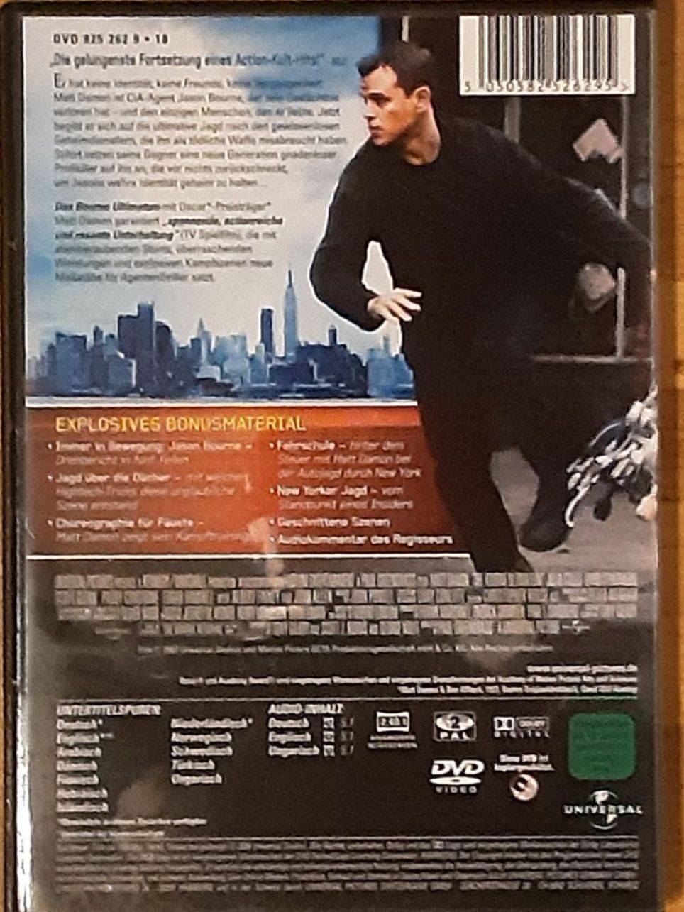 Tutti i DVDs: Das Bourne Ultimatum - DVD – Usato da Wallisellen venduto da Sawr 1