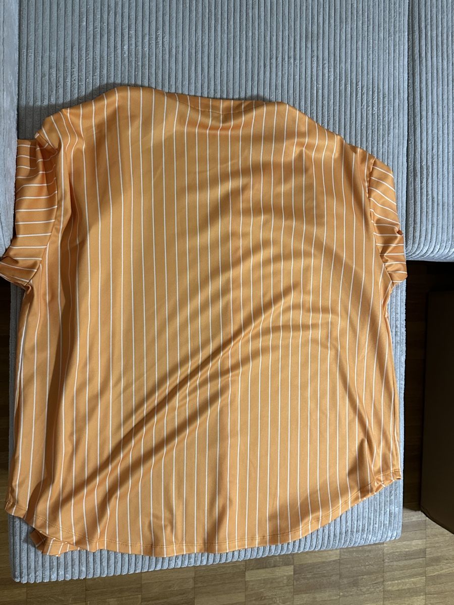 Camicie: Sur-chemise rayée orange – Nuovo (secondo la descrizione) da Lausanne venduto da ste_6zt5 1