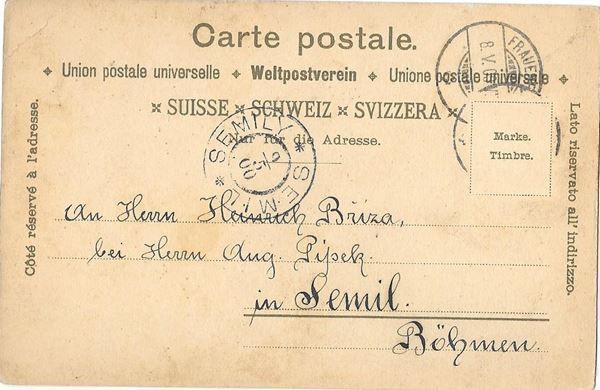 Cartoline postali: Rheinfall Nachtlithografie – Usato da Olten venduto da clotaldi 1