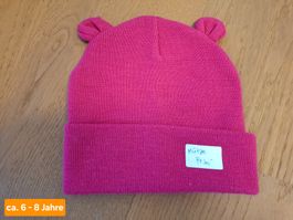 Strickmütze / Mütze mit Ohren ca. 6 - 8 Jahre von H&M