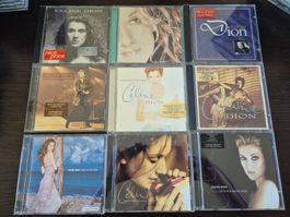 9 Celine Dion CDs Musik Alben