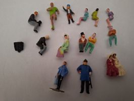 14 Personnages pour maquette Ho, selon photos